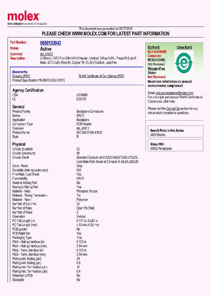 85013-3043_4909282.PDF Datasheet