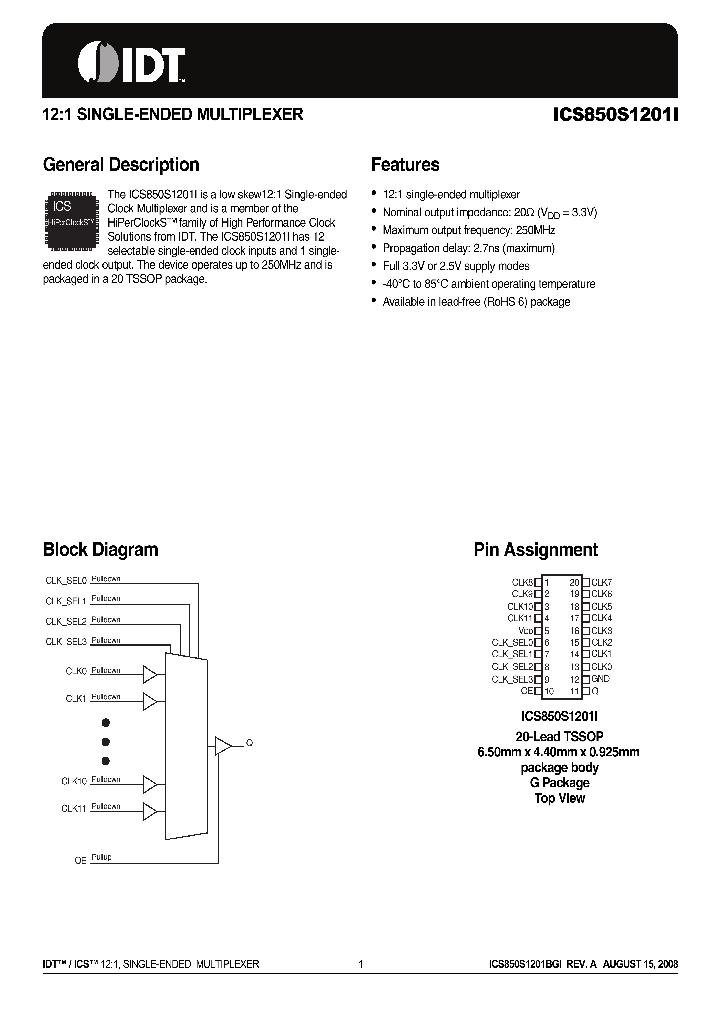 850S1201AGILF_4532874.PDF Datasheet