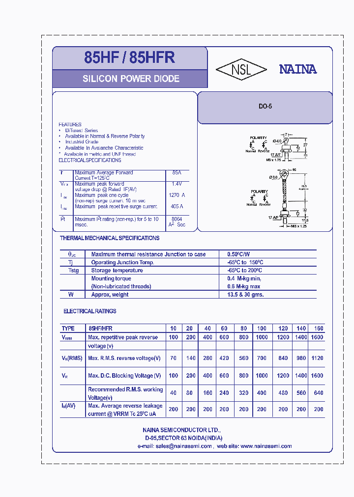 85HFR80_4470268.PDF Datasheet