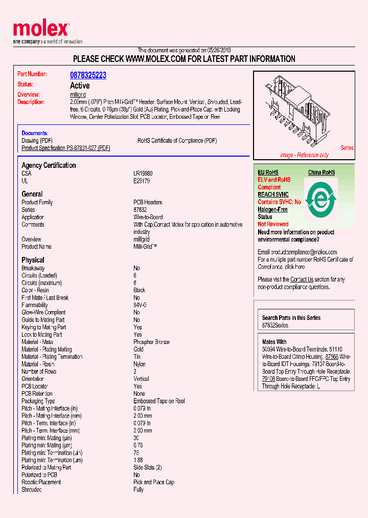 87832-5223_4899118.PDF Datasheet