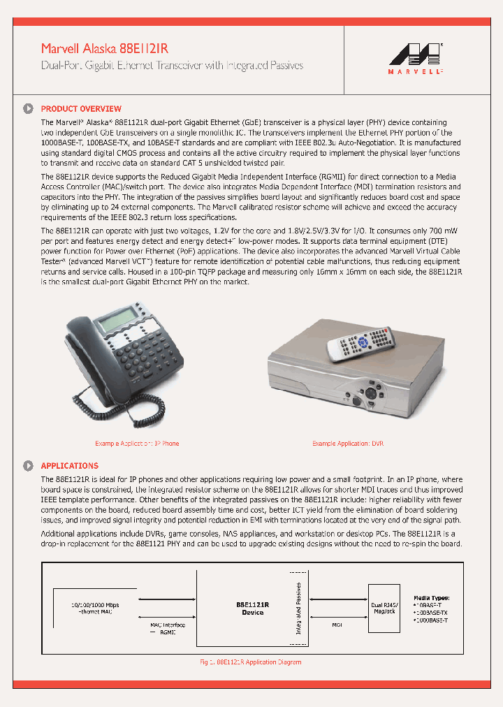 88E1121R_4657932.PDF Datasheet