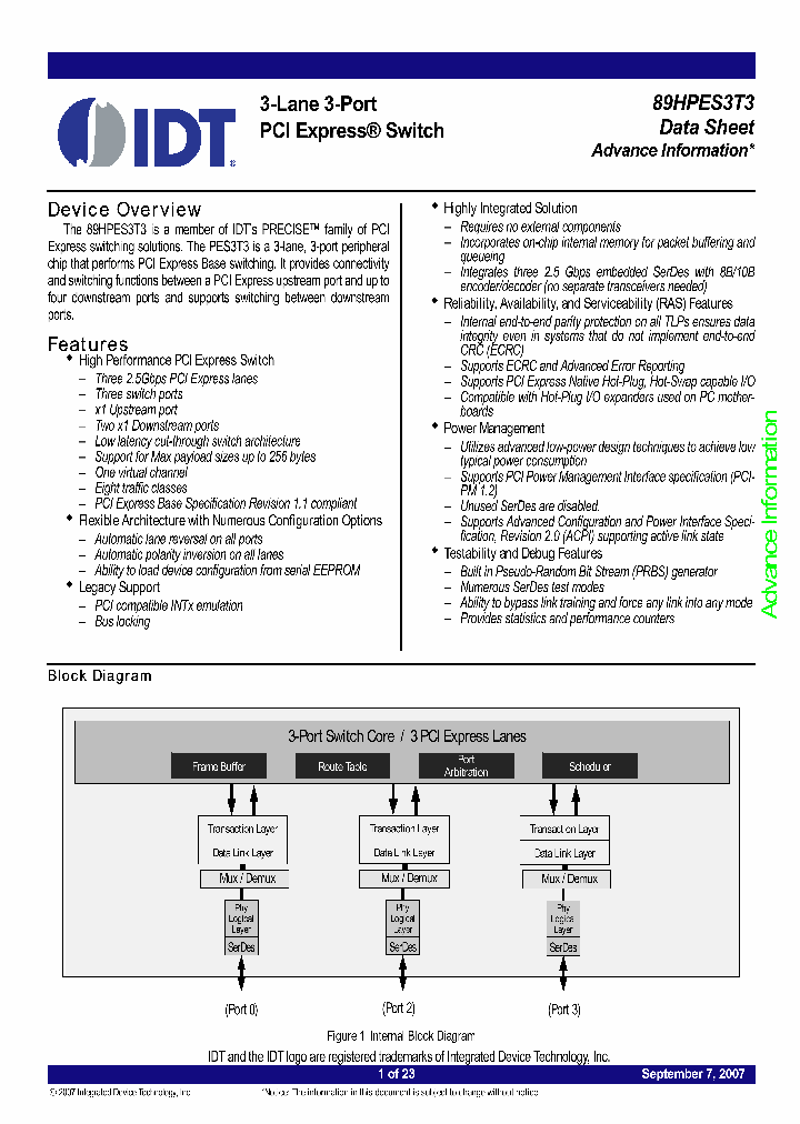 89HPES3T3ZABC_4333684.PDF Datasheet