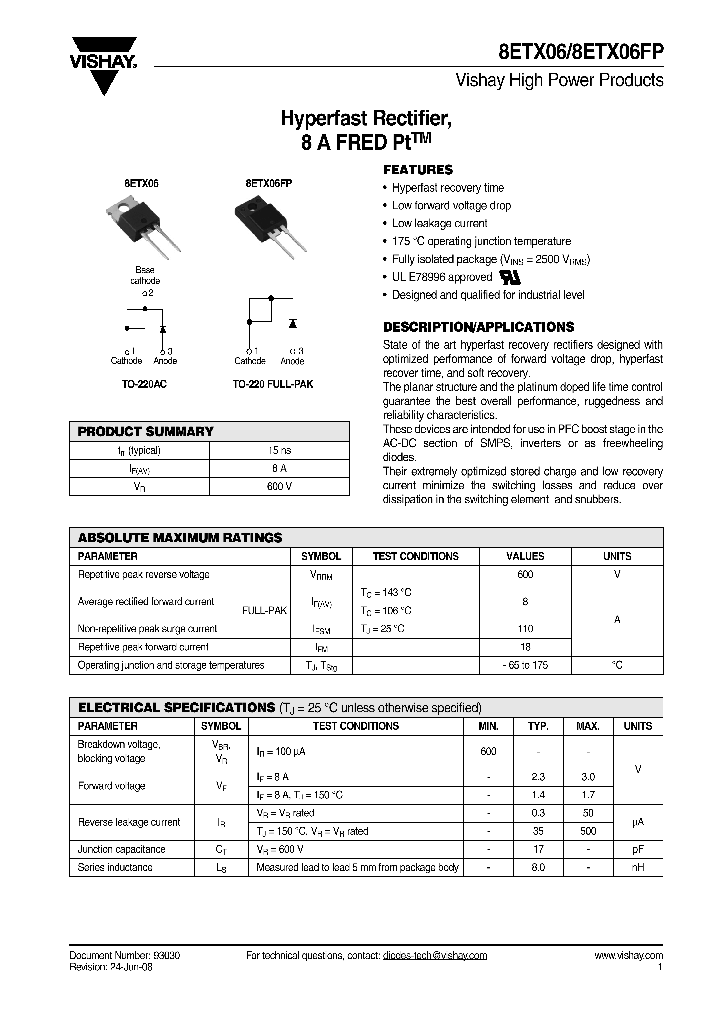 8ETX06FP_4707063.PDF Datasheet