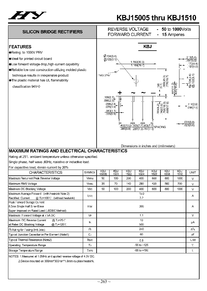 KBJ15005-KBJ1510_4504976.PDF Datasheet