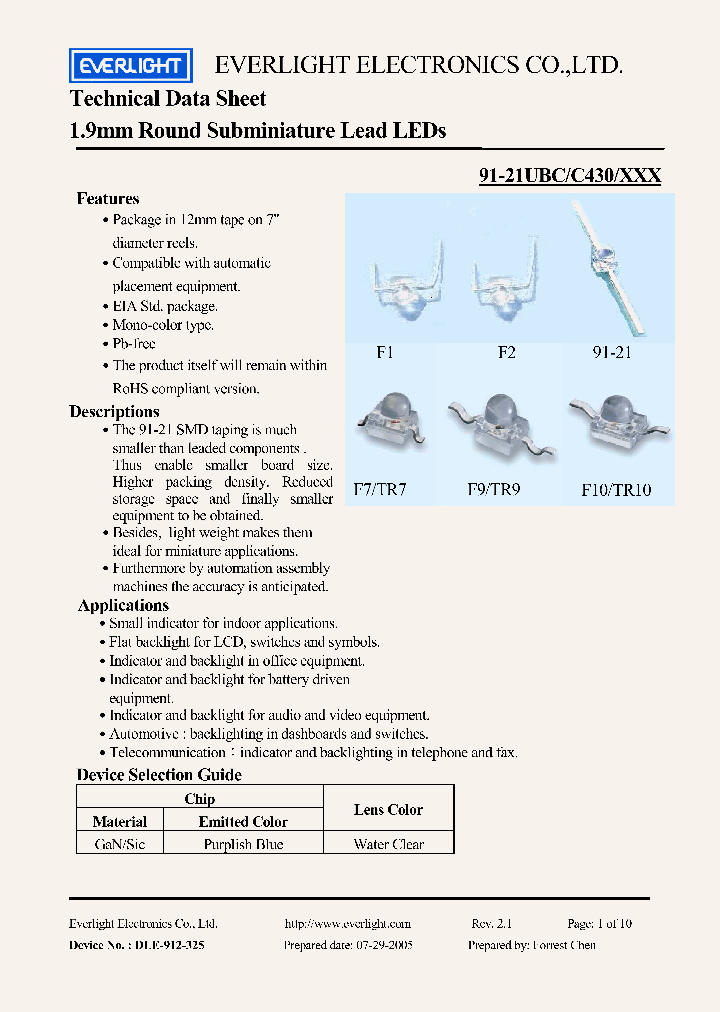 91-21UBCC430XXX_4862853.PDF Datasheet