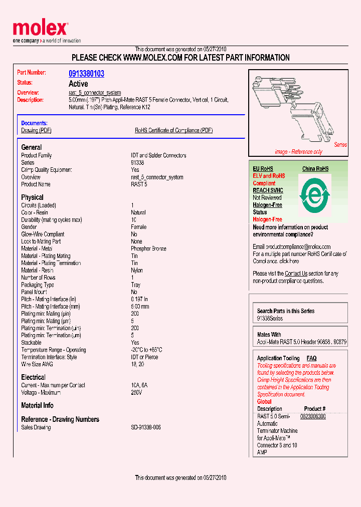 91338-0103_4903640.PDF Datasheet