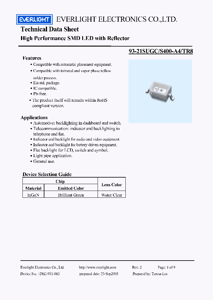 93-21SUGC-S400-A4-TR8_4778077.PDF Datasheet