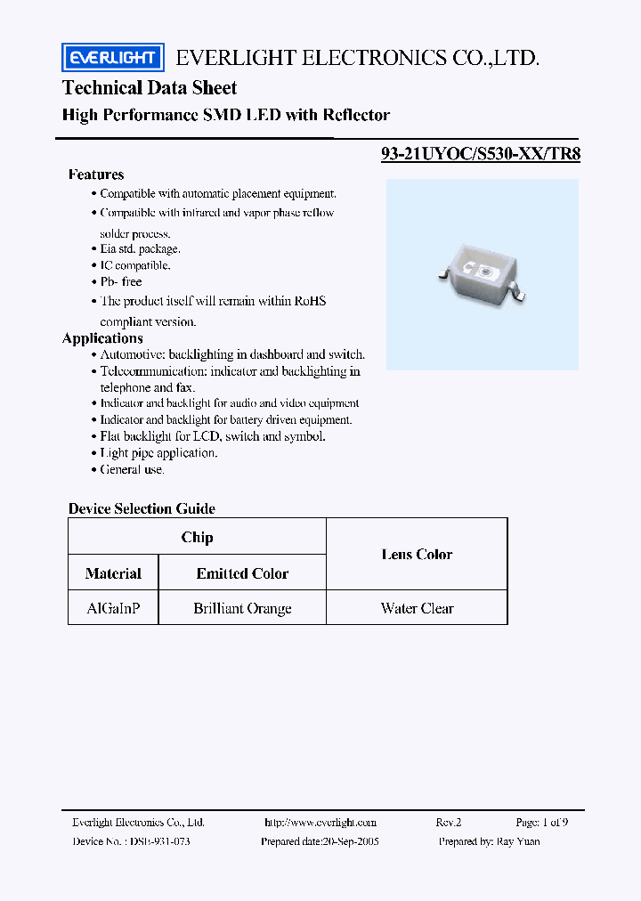 93-21UYOCS530-XXTR8_4921157.PDF Datasheet