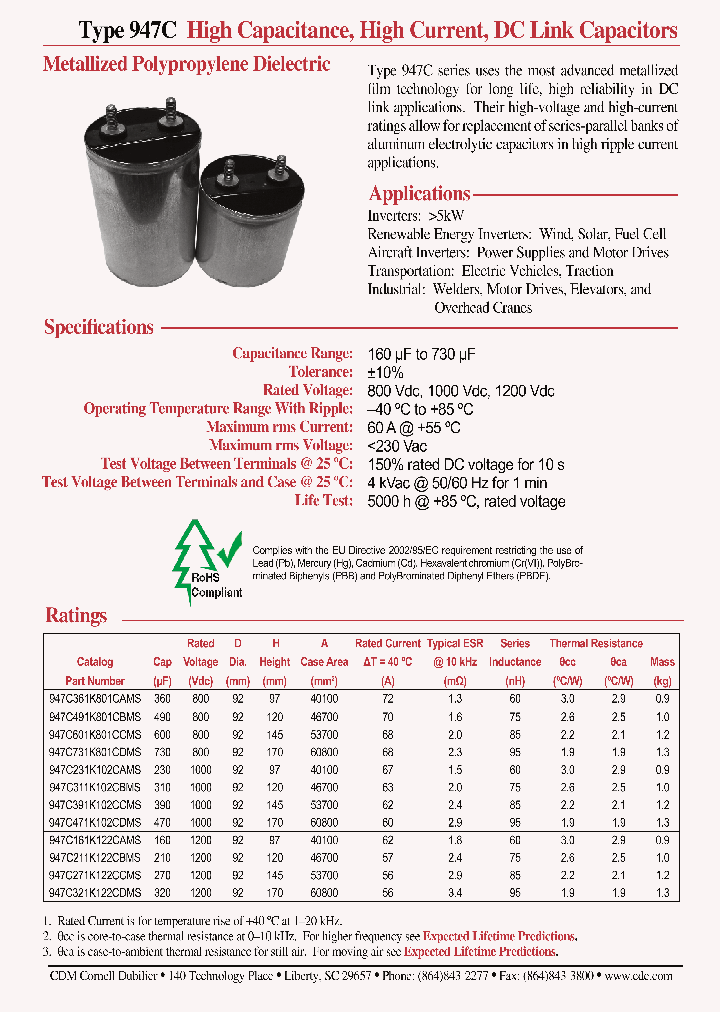 947C211K122CBMS_4627620.PDF Datasheet