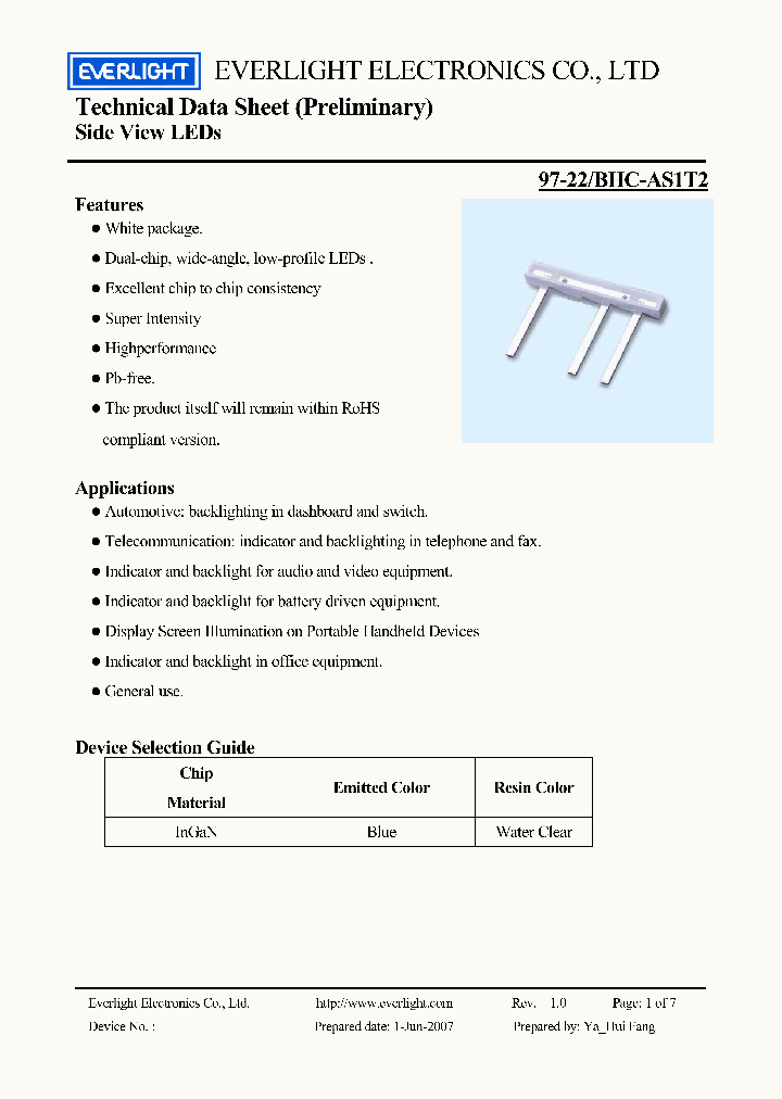 97-22BHC-AS1T2_4773417.PDF Datasheet