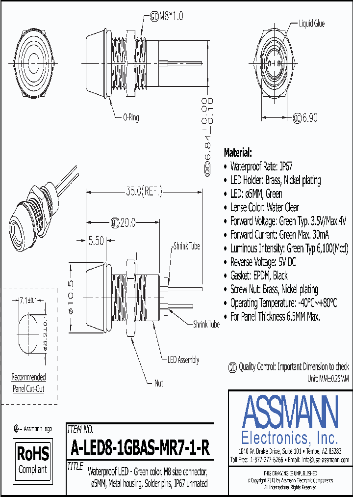 A-LED8-1GBAS-MR7-1-R_4918778.PDF Datasheet