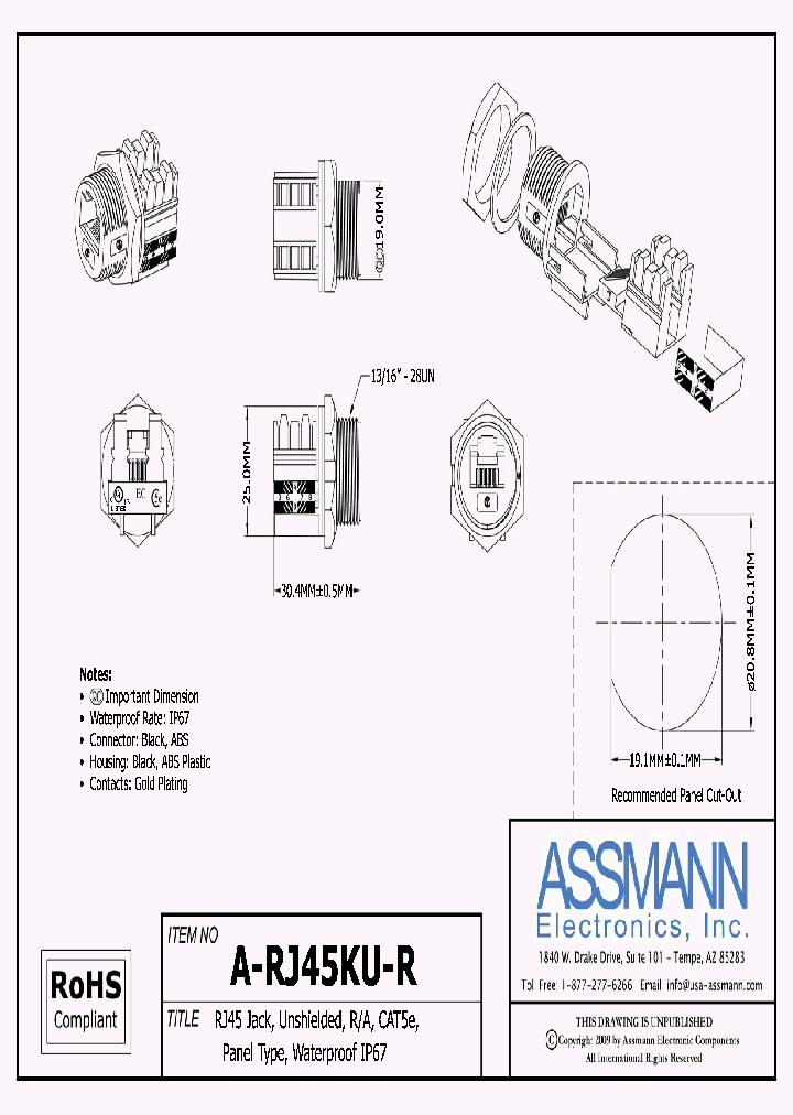 A-RJ45KU-R_4558566.PDF Datasheet