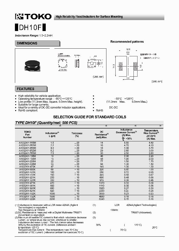 A1032AY-100M_4519834.PDF Datasheet