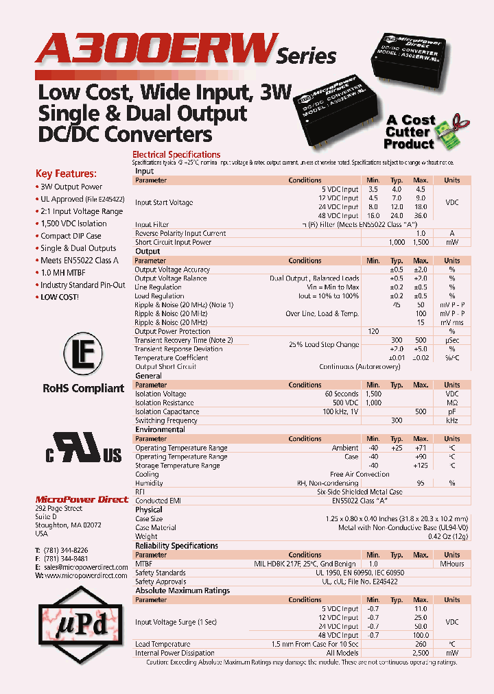 A315ERW_4879682.PDF Datasheet