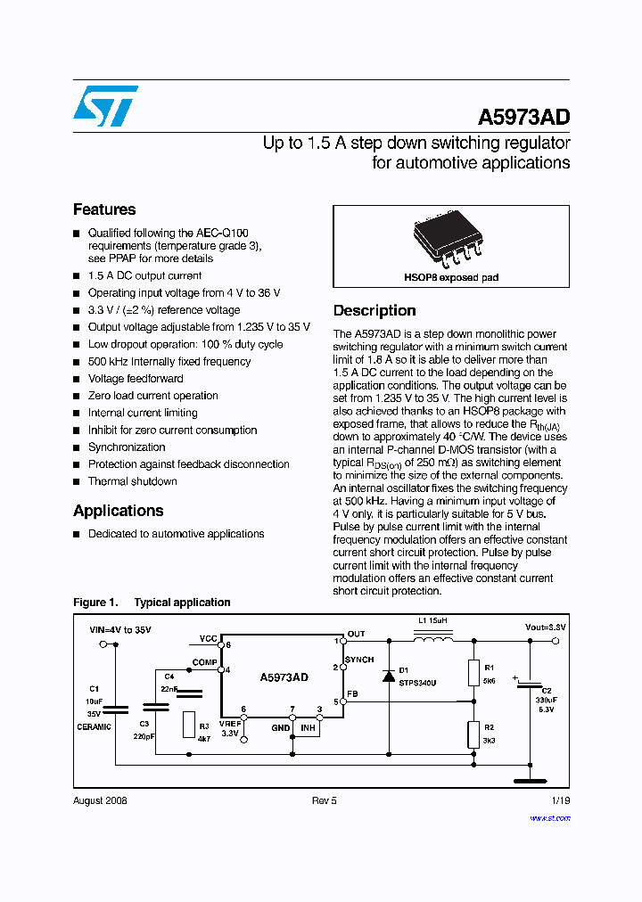 A5973AD0808_4246167.PDF Datasheet