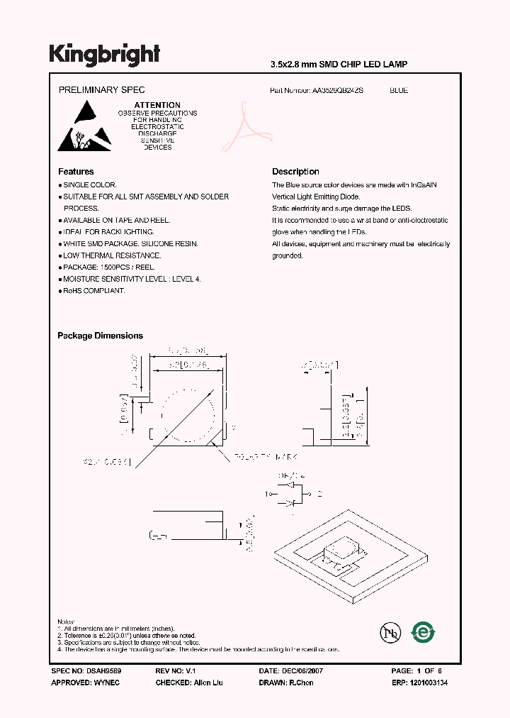 AA3529QB24ZS_4201305.PDF Datasheet