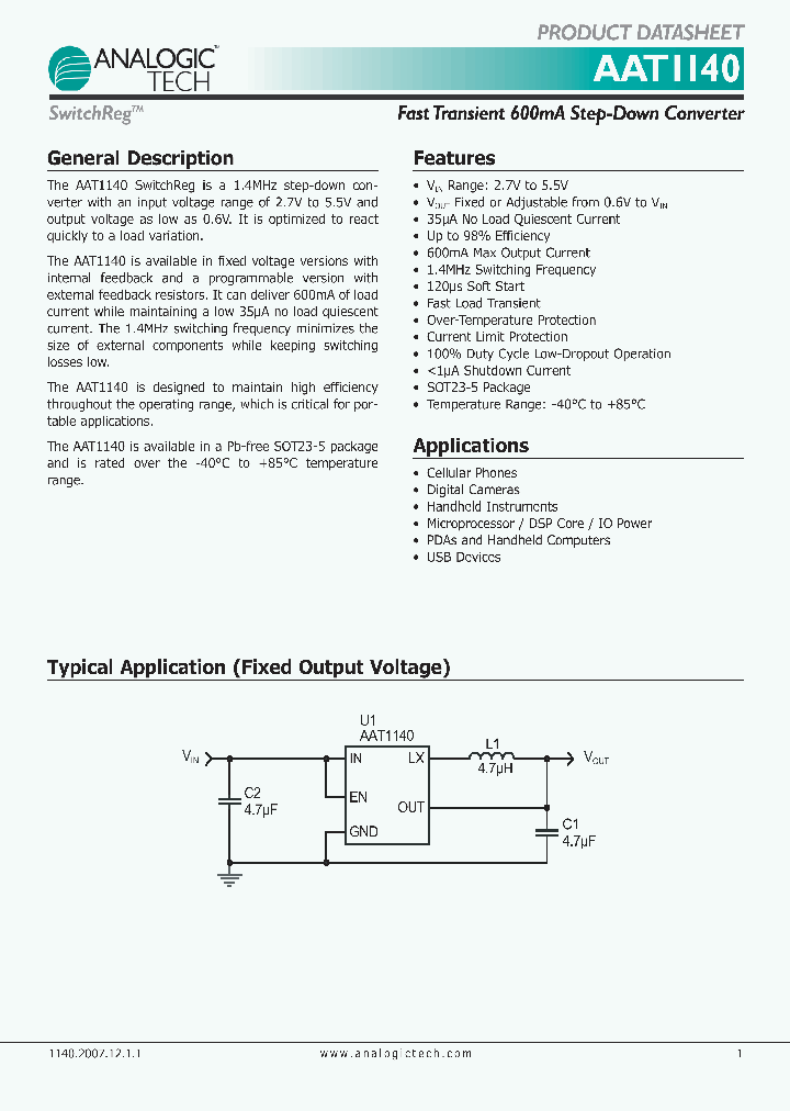 AAT1140_4777549.PDF Datasheet