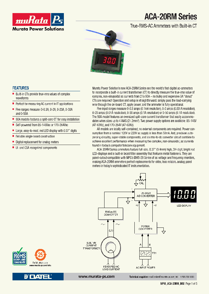 ACA-20RM-0-AC3-RL-C_4401470.PDF Datasheet