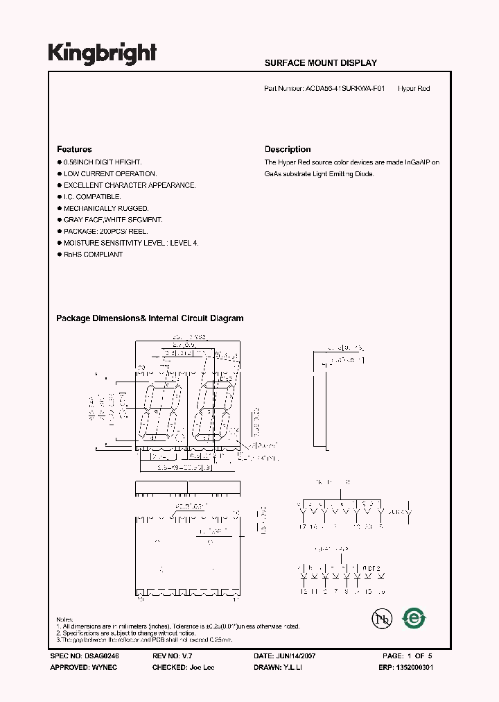 ACDA56-41SURKWA-F01_4199203.PDF Datasheet