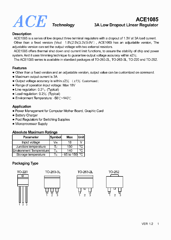 ACE108531ZM_4555474.PDF Datasheet