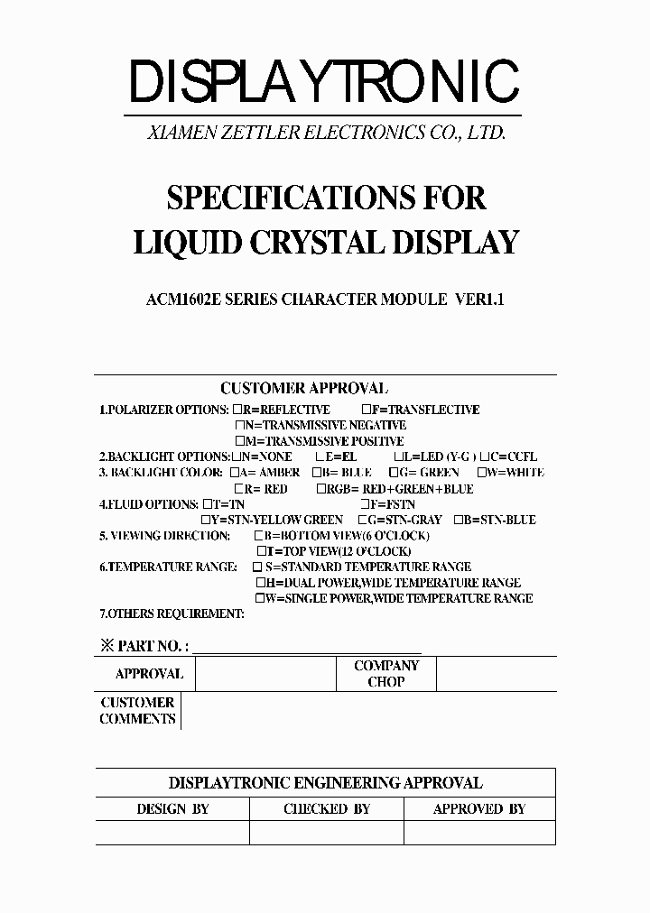 ACM1602E_4718977.PDF Datasheet