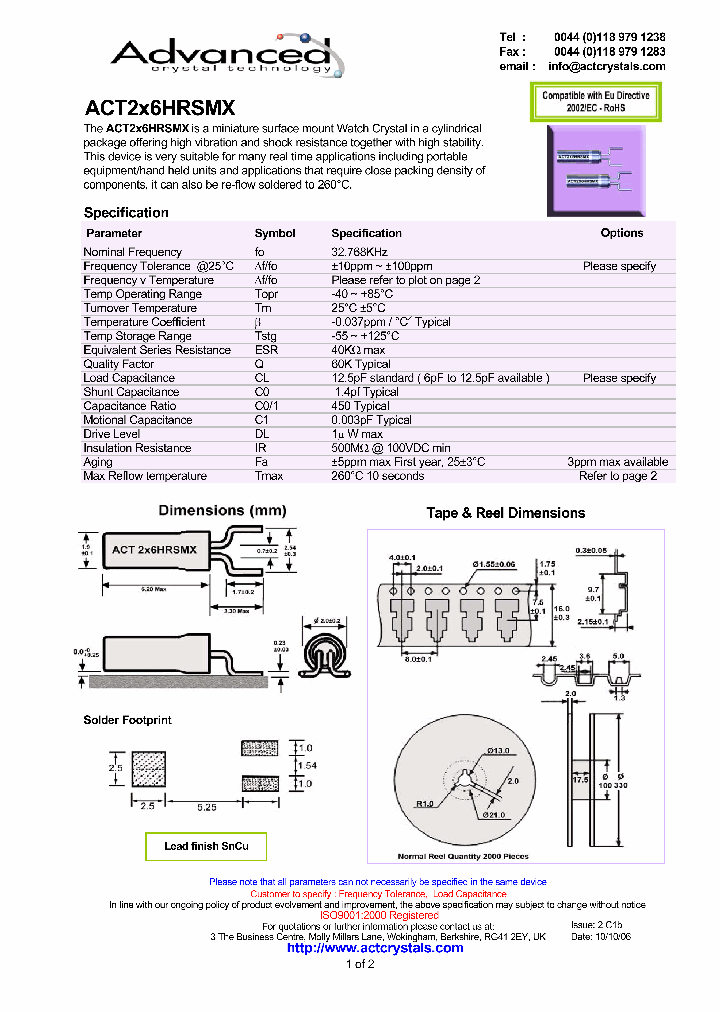 ACT2X6HRSMX_4269903.PDF Datasheet