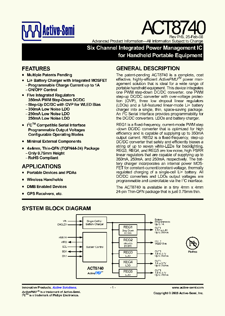 ACT8740QLEGA-T_4605417.PDF Datasheet