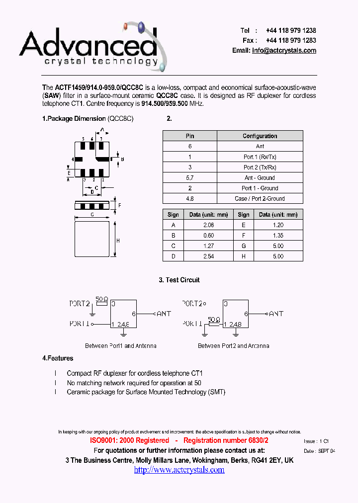ACTF1459_4377181.PDF Datasheet