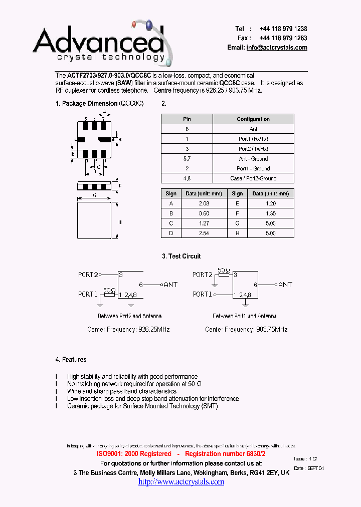 ACTF2703_4174712.PDF Datasheet