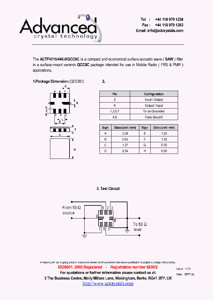 ACTF4015_4227592.PDF Datasheet