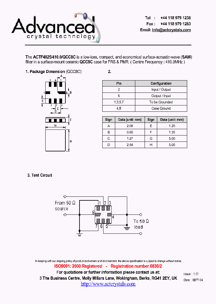 ACTF4025_4227597.PDF Datasheet