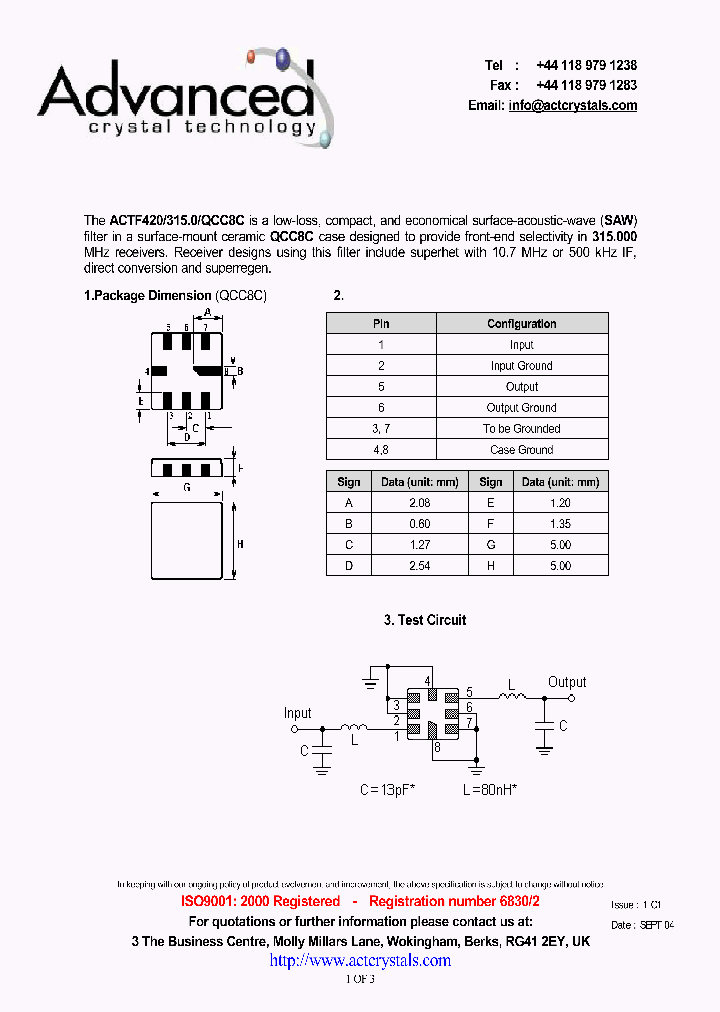 ACTF420_4369006.PDF Datasheet