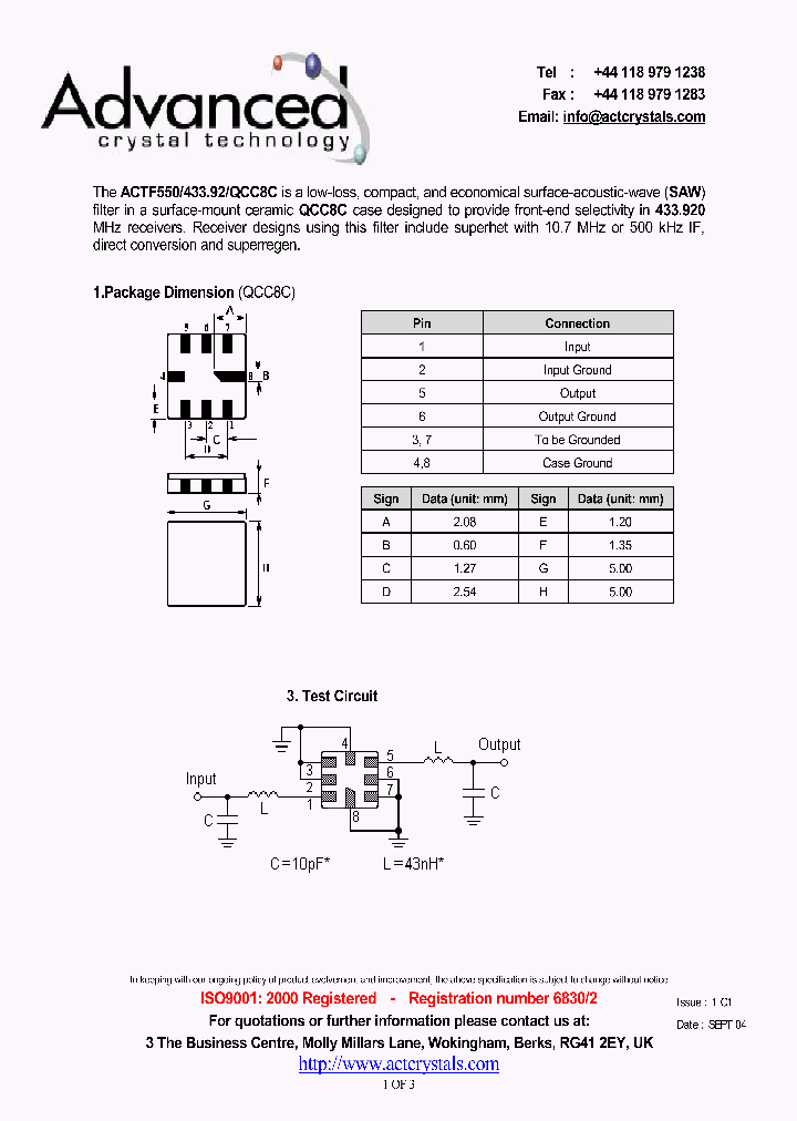 ACTF550_4466104.PDF Datasheet