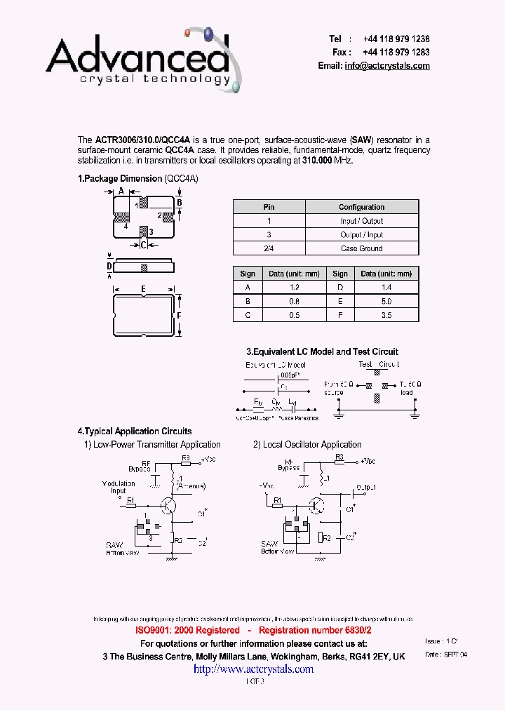 ACTR30063100QCC4A_4908546.PDF Datasheet