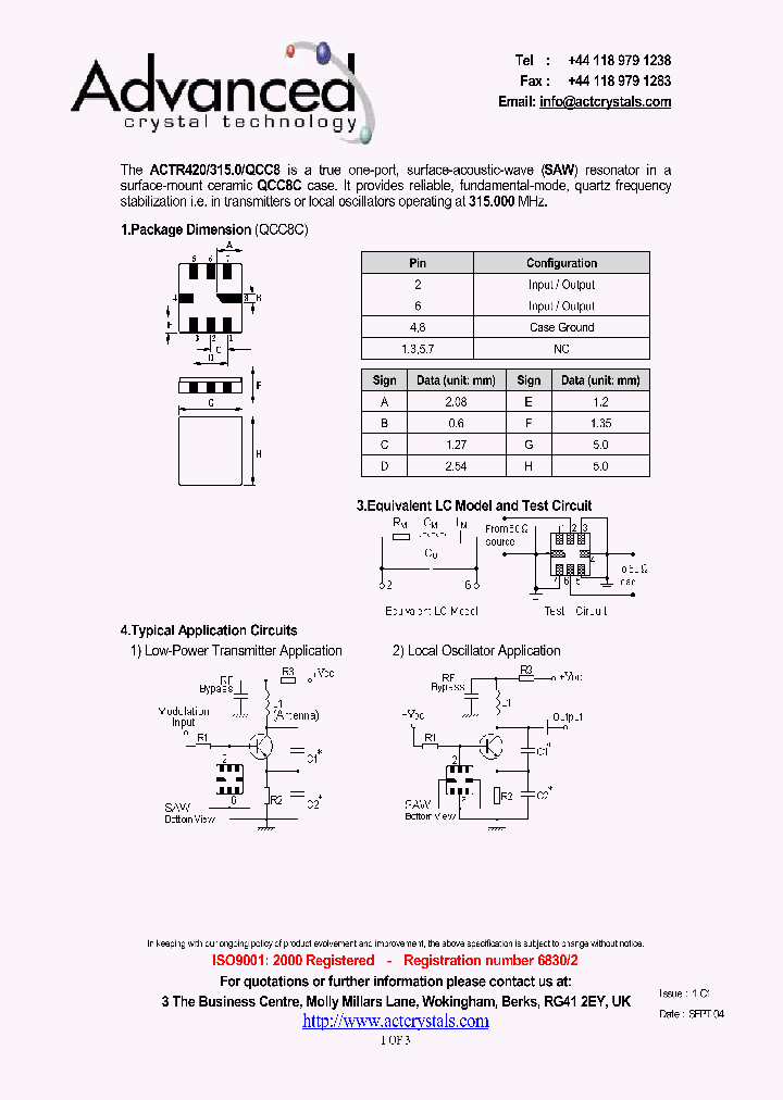 ACTR4203150QCC8_4401497.PDF Datasheet