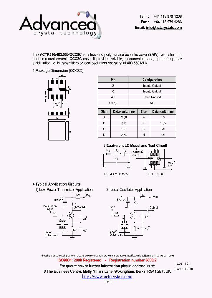 ACTR510_4197881.PDF Datasheet