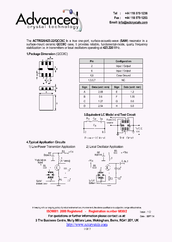 ACTR520_4198372.PDF Datasheet