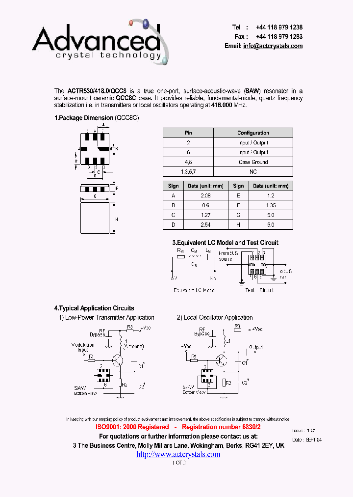 ACTR530_4599917.PDF Datasheet