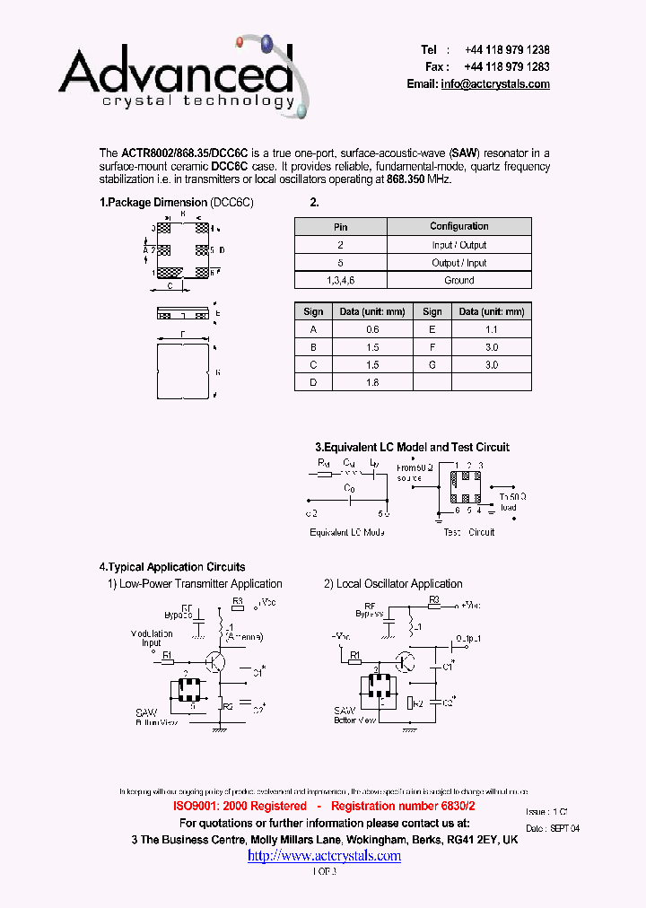ACTR8002_4192649.PDF Datasheet