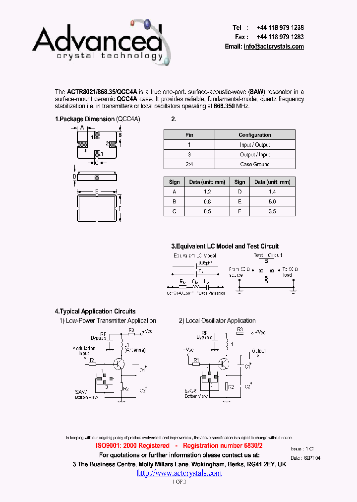 ACTR8021_4239001.PDF Datasheet
