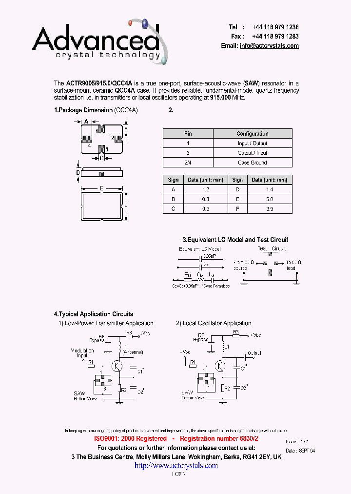 ACTR9005_4186038.PDF Datasheet