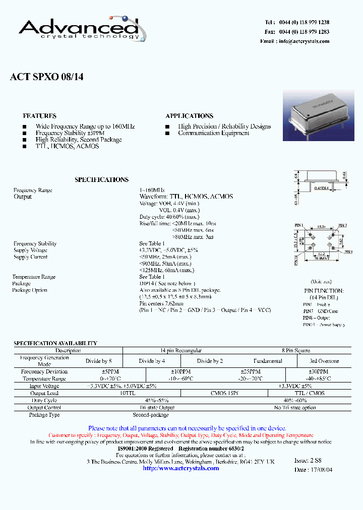 ACTSPXO08_4172850.PDF Datasheet