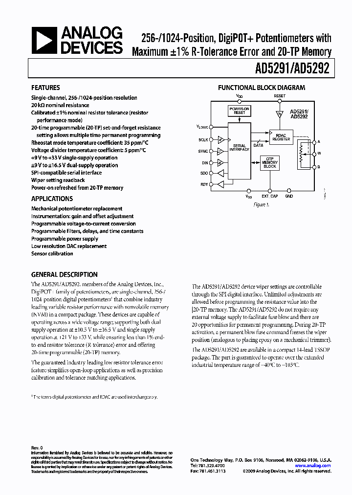 AD5291BRUZ-20-RL7_4466172.PDF Datasheet