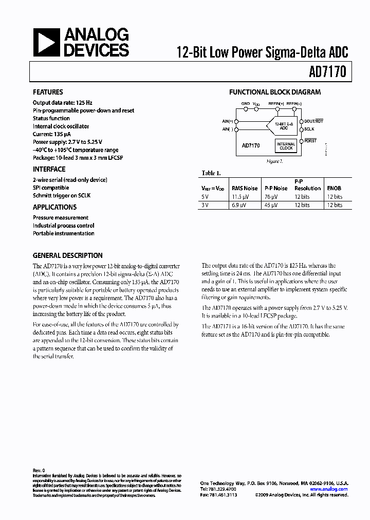 AD7170_4677512.PDF Datasheet