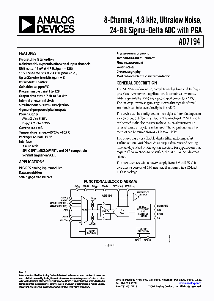 AD7194BCPZ_4515918.PDF Datasheet