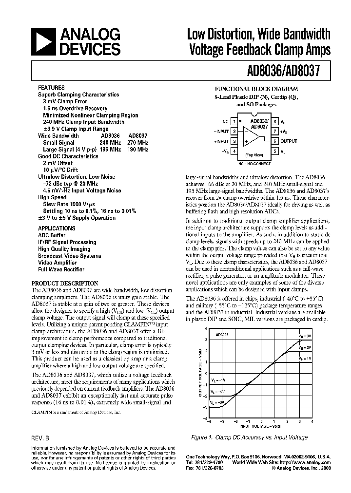 AD8036ACHIPS_4590747.PDF Datasheet