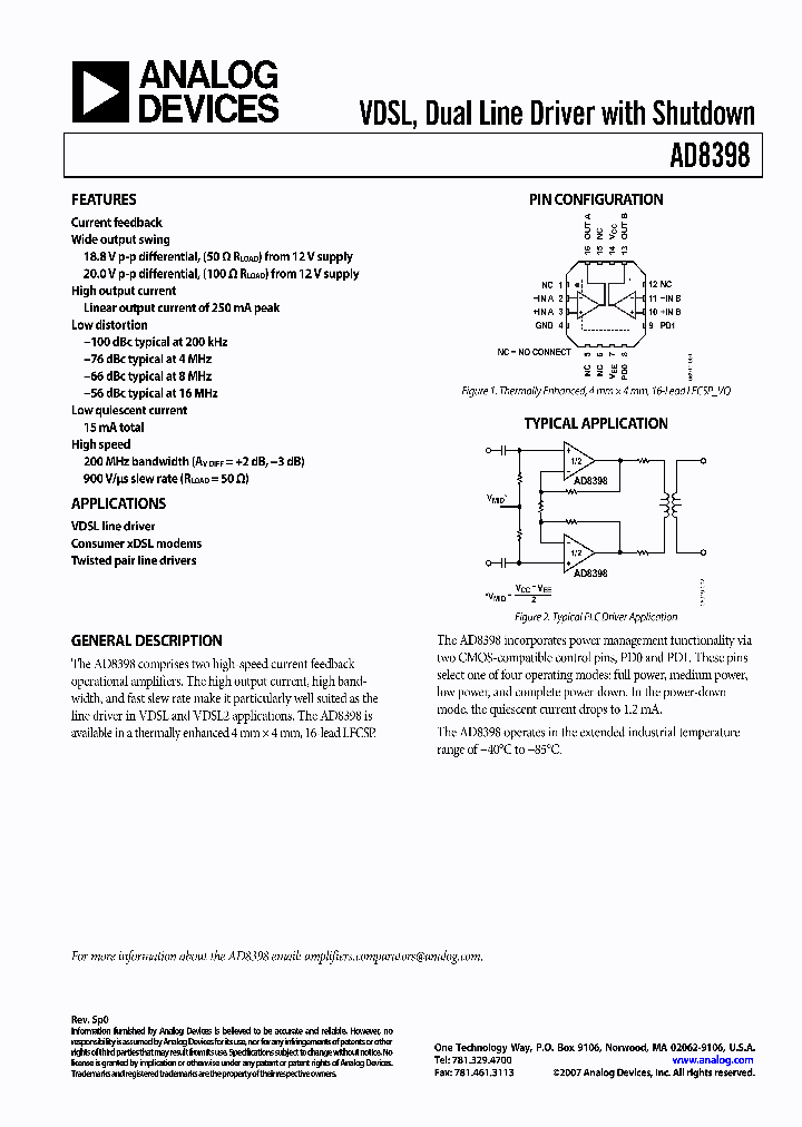AD8398_4787450.PDF Datasheet