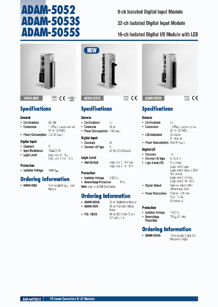 ADAM-5052_4606497.PDF Datasheet