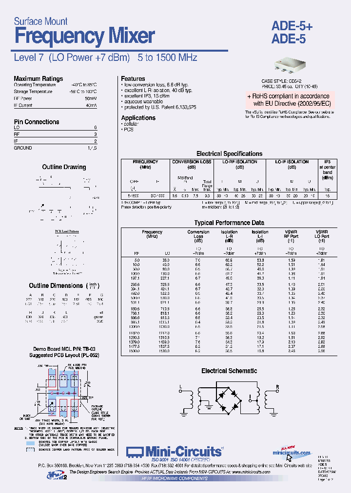ADE-5_4292724.PDF Datasheet