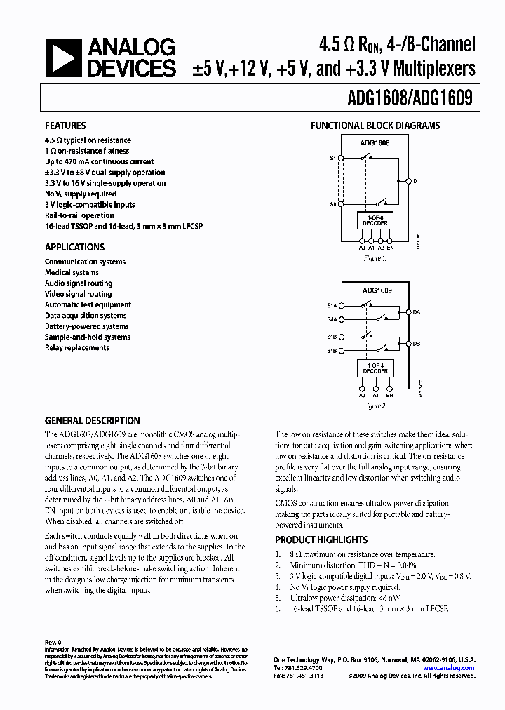 ADG1609BCPZ-REEL7_4468480.PDF Datasheet